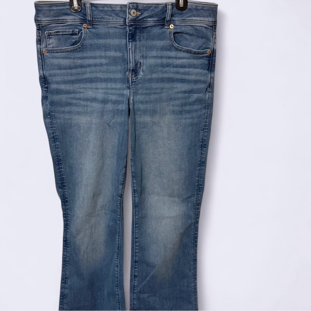 American Eagle Outfitters Blue Straight Leg Jeans